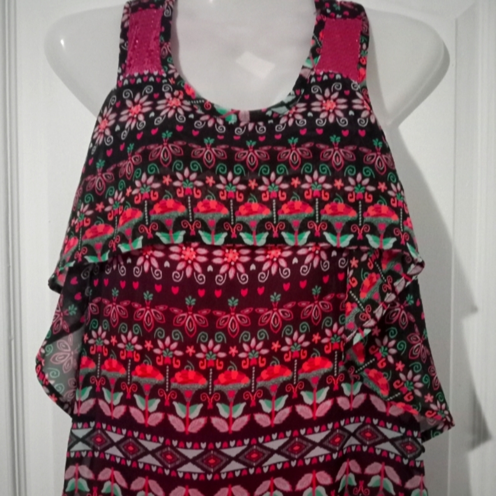 Summer  strapless blouse for girls size 10/12 used in good condition
